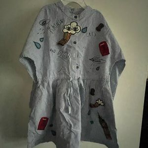 Pin stripe Burberry dress